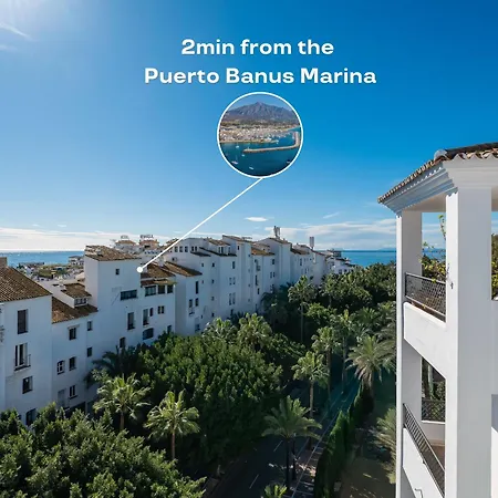 Vacation I Terrazas De Banus, Romantic, Jacuzzi, Pet-friendly, Cosy Duplex Penthouse, 2min Walk To Marina Apartment Marbella